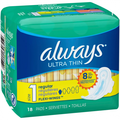 Always Serviettes Ultra Thin